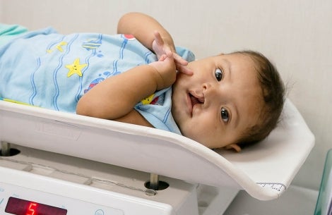 Baby weighing